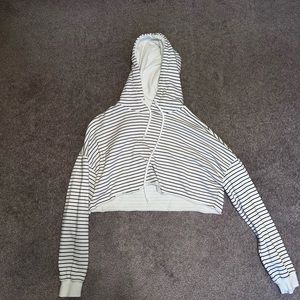 Garage, super cropped hoodie